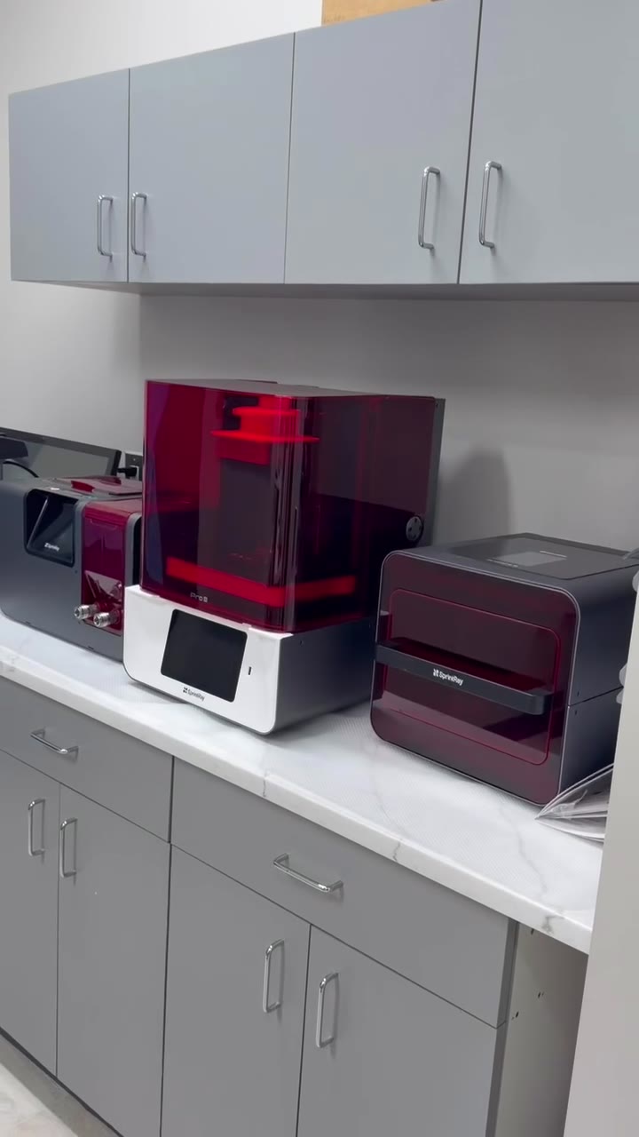 In-house 3D printing lab at Providence Dental Arts